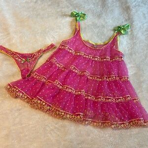 Agent Provocateur Connie Set Babydoll & Thong size S/M